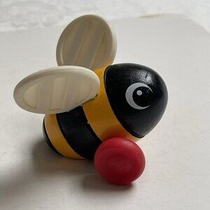Bumblebee Toy With Wheels Yellow Black Kids